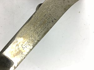 Antique "Manning Bowman" Nickel Shelf Bracket Pair