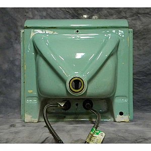 Vintage Green Wall Hung Sink