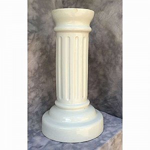 Antique Trenton Pottery Oval Vitreous China Pedestal Sink Circa 1902