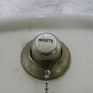 Antique Oval Cast Iron Pedestal Sink