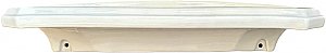 Antique Vintage Porcelain Bath Shelf - Biscuit Bisque Ivory
