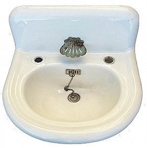 Antique (American) Standard Sanitary Co. "Othello" Wall Hung Sink or Lavatory - Circa 1920