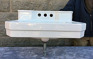 Antique American Standard Wall-Hung Porcelain Bathroom Sink