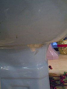Antique Blue Pedestal Sink