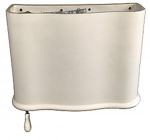 Antique Thomas Maddox Vitreous China Toilet Tank (No Lid) - Circa 1900