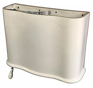 Antique Thomas Maddox Vitreous China Toilet Tank (No Lid) - Circa 1900