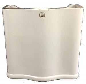 Antique J. L. Mott Iron Works Vitreous China Toilet Tank (No Lid) - Circa 1900