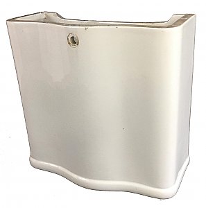 Antique J. L. Mott Iron Works Vitreous China Toilet Tank (No Lid) - Circa 1900