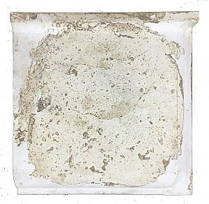 Antique "Old Bridge" White Inside Return W 2 Concave Subway ceramic tile.