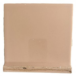 Antique Romany Tile Co. 6" Porcelain Shoulder Cove Base - Tawny Beige