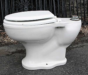 Antique Siwelco Toilet Bowl