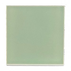Antique Sea Spray Green "Mosaic" Porcelain Tile 4-1/4" x 4-1/4" Sold Each - Circa 1920