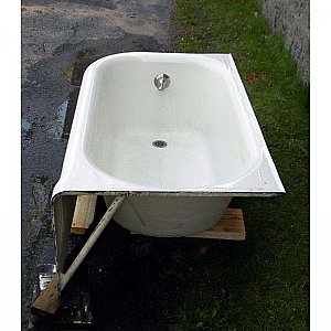 Antique "Standard" Corner Tub