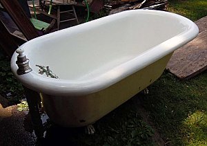 Antique Rare Wolff Bathtub