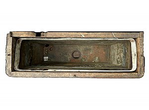 Antique  John Maddock Coleco Toilet Wall Mount Wood Tank - Circa 1908