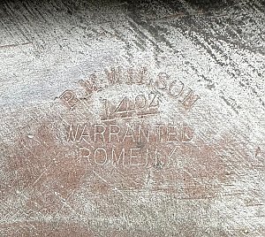 Antique 66" P.M. Wilson Rome NY Tin Bathtub - Circa 1900