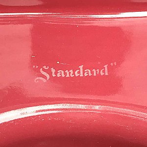 Vintage Standard "Red Tang" One Piece Toilet