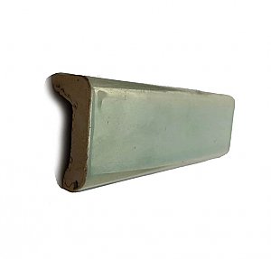 Antique Mosaic Tile Co. Mint Green Gloss Glaze Wall Box Cap Trim Bathroom Tile