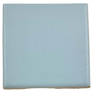 Antique "USQTCO" Romany Bright Blue 124 Ceramic Tile 4-1/4"