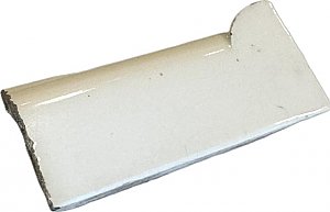 Antique White Mud Cap Inside Corner Bathroom Trim Tile