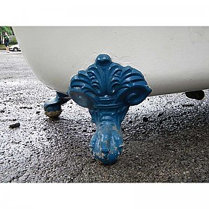 Antique Griffin Clawfoot Bathtub
