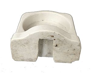 Antique White Porcelain Surface Mount Bathroom Cup or Tumbler Holder