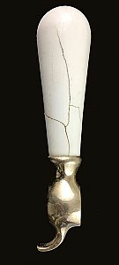 Antique Porcelain Diverter Faucet Lever Handle