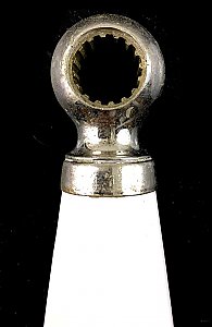 Antique Porcelain Diverter Faucet Lever Handle