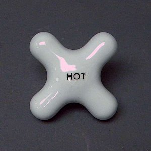 Antique Speakman "Hot" Handle