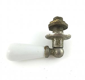 Antique Porcelain Toilet Flush Lever Handle with Chrome Plating