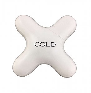 Antique Porcelain "Cold" Faucet Cross Handle
