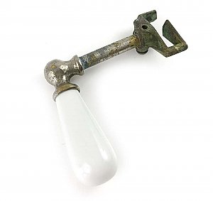 Antique Porcelain Toilet Flush Lever Handle
