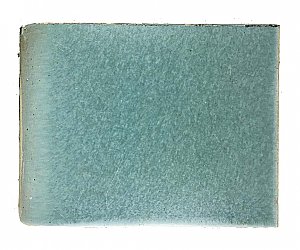 Antique Hull Mud Cap Trim Cap Tile - Matte Blue Glaze - Circa 1910