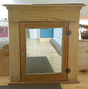 Pine Recessed Medicine Cabinet