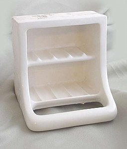 Antique Double Soap Niche