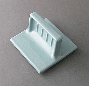 Antique Light Blue Soap Dish