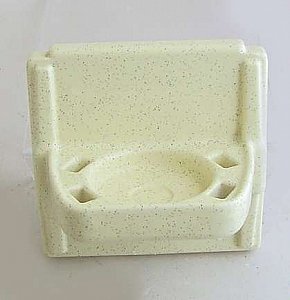 Antique Yellow Cup Holder
