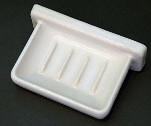 Porcelain Wall Mount Soap Dish