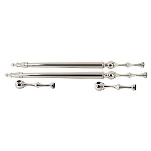 Kingston Brass Edwardian Console Sink Leg Support - Polished Nickel