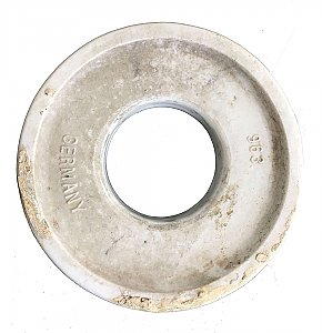 Antique Porcelain Tub & Shower Plumbing Escutcheon