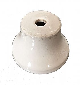 Antique Porcelain Plumbing Escutcheon