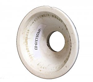 Antique Porcelain Plumbing Escutcheon