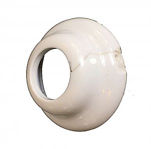 Antique Porcelain Plumbing Escutcheon