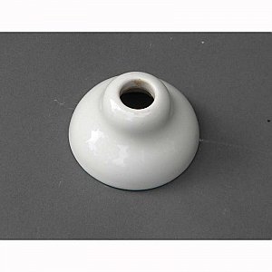 Antique Porcelain pipe or valve escutcheon