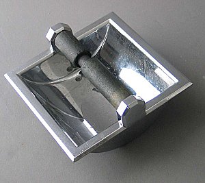 Antique Chrome Toilet Paper Holder