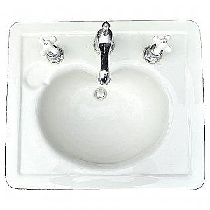 Antique Standard Vitreous China Pedestal Sink - Circa 1929
