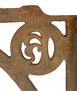 Antique Cast Iron Sink Bracket Support - Single