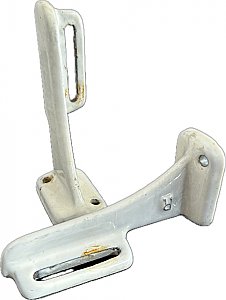 Antique Cast Iron Enameled Sink Bracket Support Pair