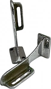 Antique Cast Sink Bracket Support Pair - Chrome