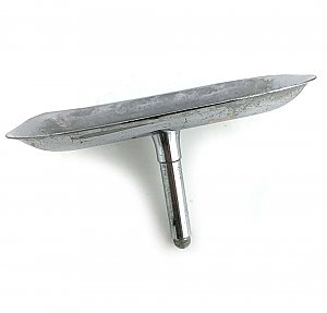 Antique Chrome-Plated Soap Dish, for Wall-Mount Kitchen Faucet